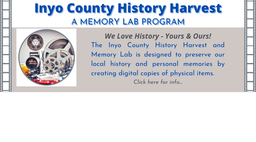 Inyo County History Harvest