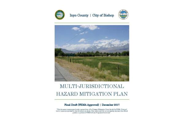 Inyo County-City of Bishop Multi-Jurisdictional Hazard Mitigation Plan